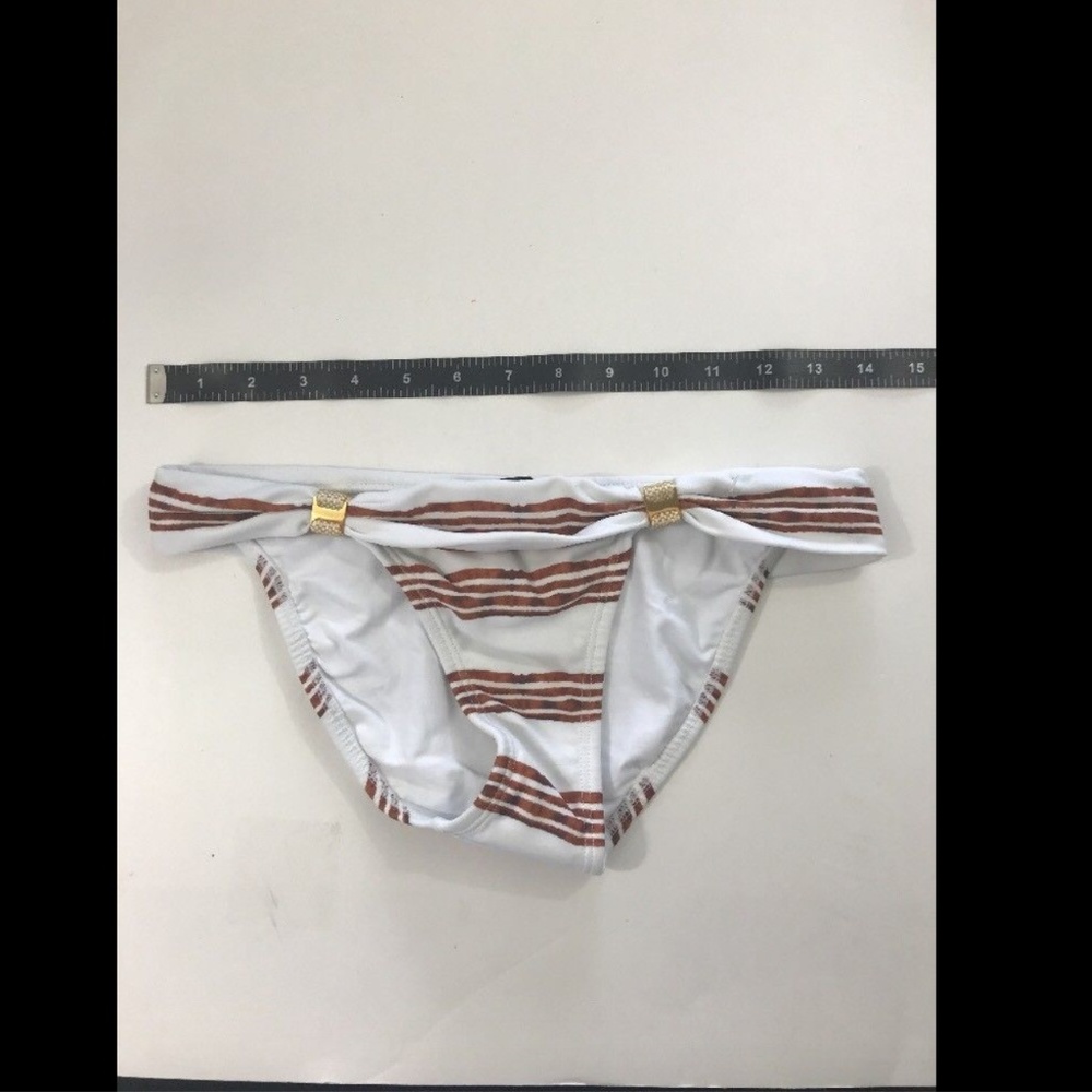 NEW ViX Oasis Striped Detail Bottom Bikini [SZ‎ XS]